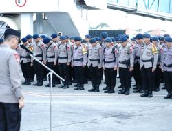 Mabes Polri Berangkatkan 219 Personel dan Bantuan Logistik untuk Mitigasi Bencana Alam di Sumatera Utara