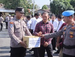 Polres Kediri Galang Donasi Dari Anggota Untuk Korban Bencana Aceh Sumatera
