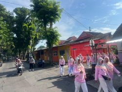 Polsek Lumajang Kota Amankan Jalan Sehat SMAN 1 Lumajang