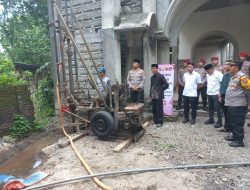 Peringati Hari Jadi Reserse ke – 78 Polres Kediri Bantu Sumur Bor