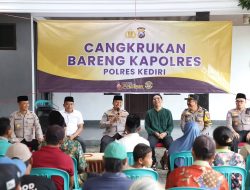 Cangkrukan Bareng Kapolres Kediri Hadirkan Ruang Dialog yang Akrab Bersama Masyarakat
