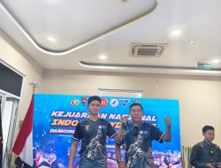 Cabor Terjun Payung Lampung, mengikuti Kejuaraan Nasional Indoor Skydiving