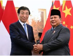 Presiden Prabowo Terima Kunjungan Kehormatan Ketua MPR RRT Wang Huning di Istana Merdeka