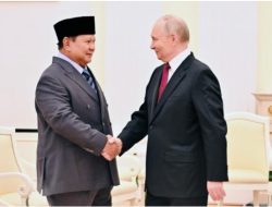 Presiden Prabowo Bertemu Presiden Putin di Kremlin, Perkuat Hubungan Strategis Indonesia–Rusia