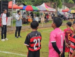 Kepala Desa Plalangan Sofyan Zulkarnain Malik,Resmi Buka Opening Cup Tournament U-10 dan U-12 di Lapangan Garuda 