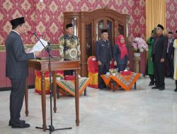 36 Pejabat Struktural dan Fungsional Resmi Dilantik oleh Bupati, “Jangan Nyaman di Zona Aman, Beri Inovasi untuk Bengkulu Utara”
