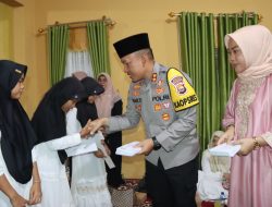 Hangatnya Ramadhan, Kapolres Bengkulu Utara Buka Puasa Bersama Anak Yatim di Panti Asuhan