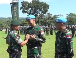 Letkol Inf Juni Fitriyan Berpesan Kepada Ratusan Prajurit Satgas UNIFIL Lebanon Tahun 2026