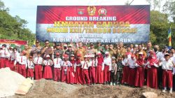 Ground Breaking Jembatan Garuda, Dandim 1014/Pbn Siap Dongkrak Ekonomi Sukamara