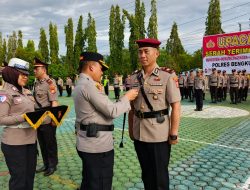 Polres Bengkulu Utara Gelar Sertijab Sejumlah Pejabat, Kapolres Tekankan Adaptasi dan Loyalitas