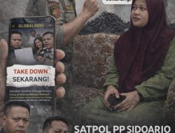 Anggota Satpol PP Sidoarjo Diduga Intimidasi Korban agar Take Down Berita