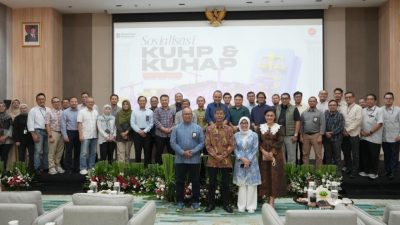 PT Adhi Karya Gelar Sosialisasi KUHP & KUHAP, Dhifla: Badan Hukum Menjadi Subyek Hukum didalam Tindak Pidana Korporasi