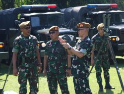 Kunjungan Kerja Danpussenarmed TNI AD Beserta Ibu di Batalyon Armed 8/Uddhata Yudha